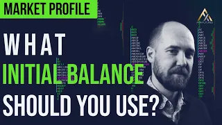 What Initial Balance Should You Use? - Market & Volume Profiling | Axia Futures