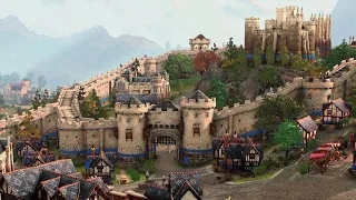 AGE OF EMPIRES 4 - Gameplay - The Siege of Rochester