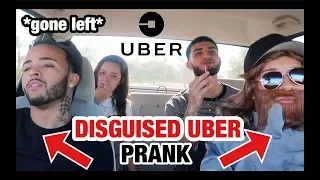 LIL BROTHER PICKS UP BIG BROTHER IN A DISGUISED UBER PRANK (on me) !!! *GOES SUPER LEFT*