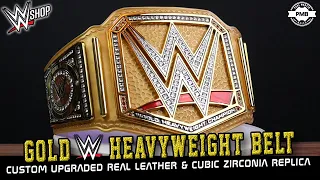 Gold WWE Heavyweight Custom Upgraded Replica Belt