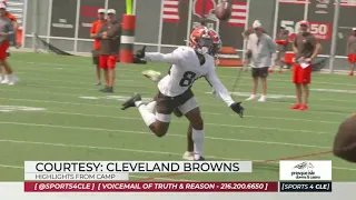 Browns Training Camp Highlights From Monday's Session - Sports 4 CLE, 8/2/21