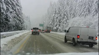 12 9 21 WEST BOUND SNOQUALMIE PASS