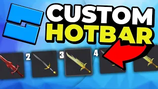 How to Script a CUSTOM HOTBAR In Roblox Studio