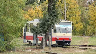 Полная поездка на трамвае №10 - Запорожье, 10.10.2021