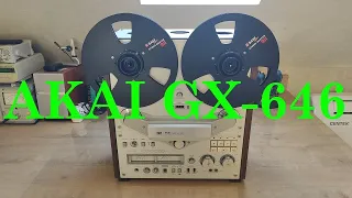 AKAI GX-646  Выполняю восстановление до заводских параметров для владельца из города Братск. Часть 1