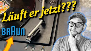 🙏 Die ERSATZTEILE sind da!! Der BRAUN PS 550 S Problem-Plattenspieler  #vintagehifi #reparieren