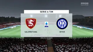 ⚽ Salernitana vs Inter Milan ⚽ | Serie A (17/12/2021) | Fifa 22