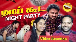 Vj Siddhu & Chottu Dog 🤣😁😂🤪Part 2 | Vj Sidhu Vlogs Video Reaction | Tamil Couple Reaction