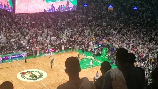 Jayson Tatum gamewinner | Celtics vs. Nets - Game 1 (courtside angle)