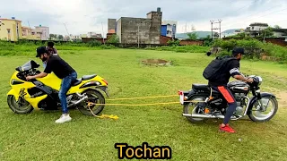 Hayabusa Vs Bullet 350 Tochan Test