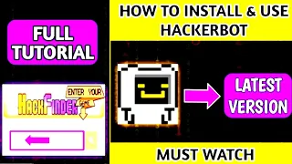 How To Install And Use HACKERBOT.