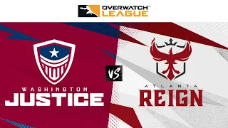 @WashingtonJustice vs @atlantareign | Playoffs | Jour 2