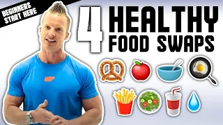 How To Slowly Start Eating Healthy For Beginners (4 HEALTHY FOOD SWAPS) | LiveLeanTV