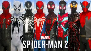 Marvel's Spider-Man 2 PS5 - All Suits Free Roam Gameplay (4K 60FPS)