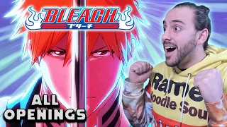 Bleach Openings Reaction (1-16) | First Time Reaction