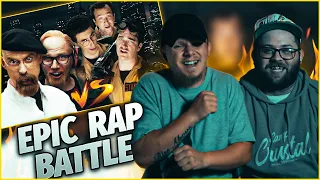 😮😮😮Epic Rap Battles of History - Ghostbusters vs Mythbusters [REACTION]