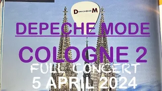 Depeche Mode Cologne 05 April 2024 full concert Part 1