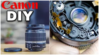 Canon 18-55mm Lens Autofocus Problem Easy DIY Repair (COMPLETE)