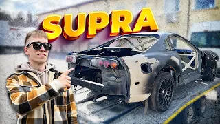 TOYOTA SUPRA Į DRIFTĄ