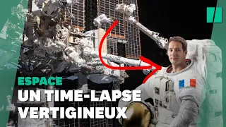 Thomas Pesquet dévoile un fascinant time-lapse de sa sortie extra-véhiculaire