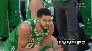 Jayson Tatum with the clutch 3 late in game 2