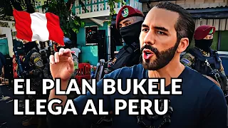 ¡Se acabó la Delincuencia! Plan Bukele llega para salvar al Perú