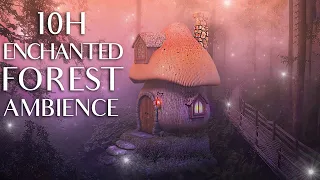 10H Enchanted Forest Ambience (occasional rain) For sleep, study, deep relaxation.