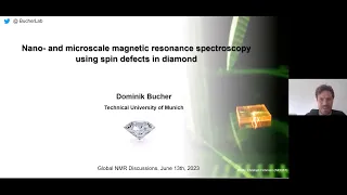Magnetic Resonance Spectroscopy Using Spin Defects in Diamond | Prof.  Dominik Bucher | Session 69