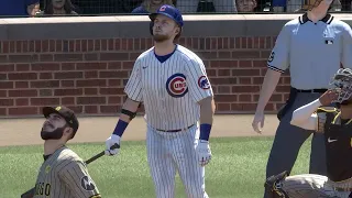 San Diego Padres vs Chicago Cubs - MLB Today 5/8/2024 Full Game Highlights - MLB The Show 24 Sim