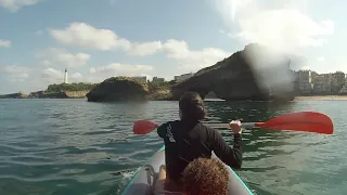 Biarritz en kayak itiwit