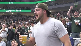 Aaron Rodgers and David Bakhtiari Have Epic Beer Chug-Off