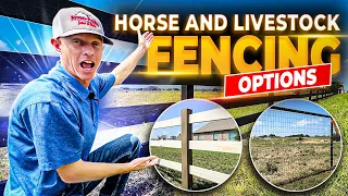 5 Different Horse And Livestock Fence Options | Seven Peaks Fence And Barn