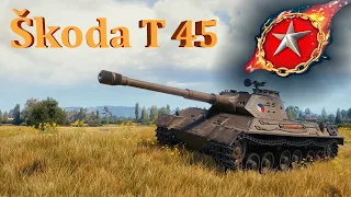 Skoda T45 за 6.5 к бон! 100 боев и в ангар! #2 ФИНАЛ!