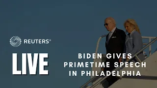 LIVE: Biden delivers speech in Philadelphia targeting 'MAGA forces'