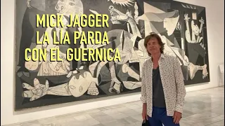 Mick Jagger se hace una foto junto al Guernica y las redes EXPLOTAN