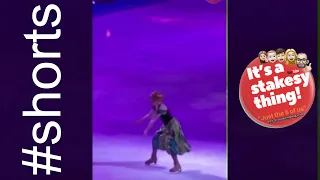 For the 1st time in forever | Anna | Frozen | Disney on ice | #itsastakesything | #shorts