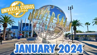 Universal Studios Hollywood - January 2024 Walkthrough [4K POV]