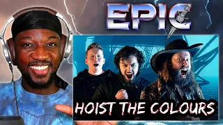 Hoist the Colours | Epic Metal Bass Singer Cover | Reaction