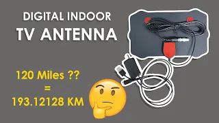 UNBOXING DIGITAL INDOOR TV ANTENNA