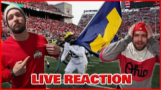 MICHIGAN VS OHIO STATE: NOV 26, 2022 - LIVE REACTION (EMOTIONAL DAMAGE!!)