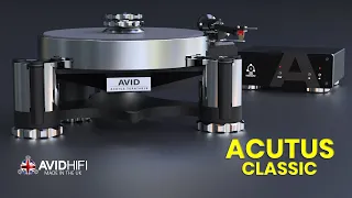 AVID ACUTUS CLASSIC  unboxing and setup - AVIDHIFI