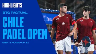 Round of 32 (3) 🚹 BTG Pactual Chile Padel Open 2023