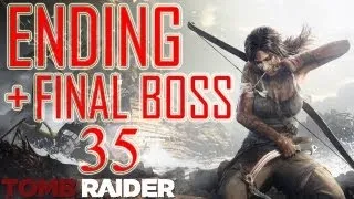 Tomb Raider - ENDING HD + Final Boss "Tomb Raider ending" 2013 ending PS3 XBOX walkthrough part 35