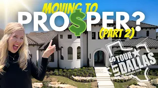 WATCH BEFORE MOVING to PROSPER, TX | Prosper Home Prices | TOUR OF PROSPER PT 2