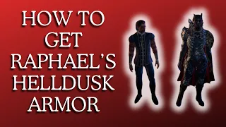 How To Get Raphael's Helldusk Armor in Act 1 | With Explanations