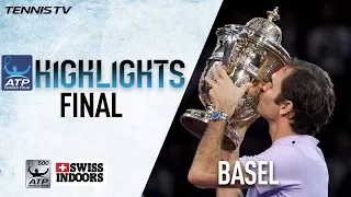 Highlights: Federer Beats del Potro For 8th Basel Title 2017