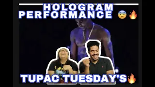 TUPAC TUESDAYS ! - HOLOGRAM PERFORMANCE REACTION !!🔥😱😳🔥