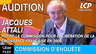 « Uber files » : audition de Jacques Attali - 23/03/2023