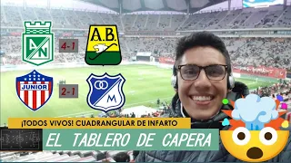 ¡TODOS VIVOS! JUNIOR Y NACIONAL SE SACUDEN, PESADILLA PARA MILLONARIOS. CUADRANGULAR DE INFARTO.