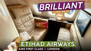 ETIHAD'S Incredible Apartments! A380 First Class Trip Report【Abu Dhabi to London】